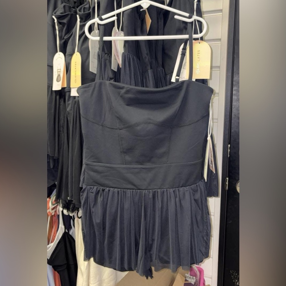 Blogilates Black Women's bustier Dress